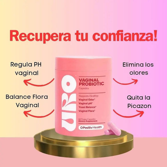 1 Frascos de Probiótico Vaginal URO