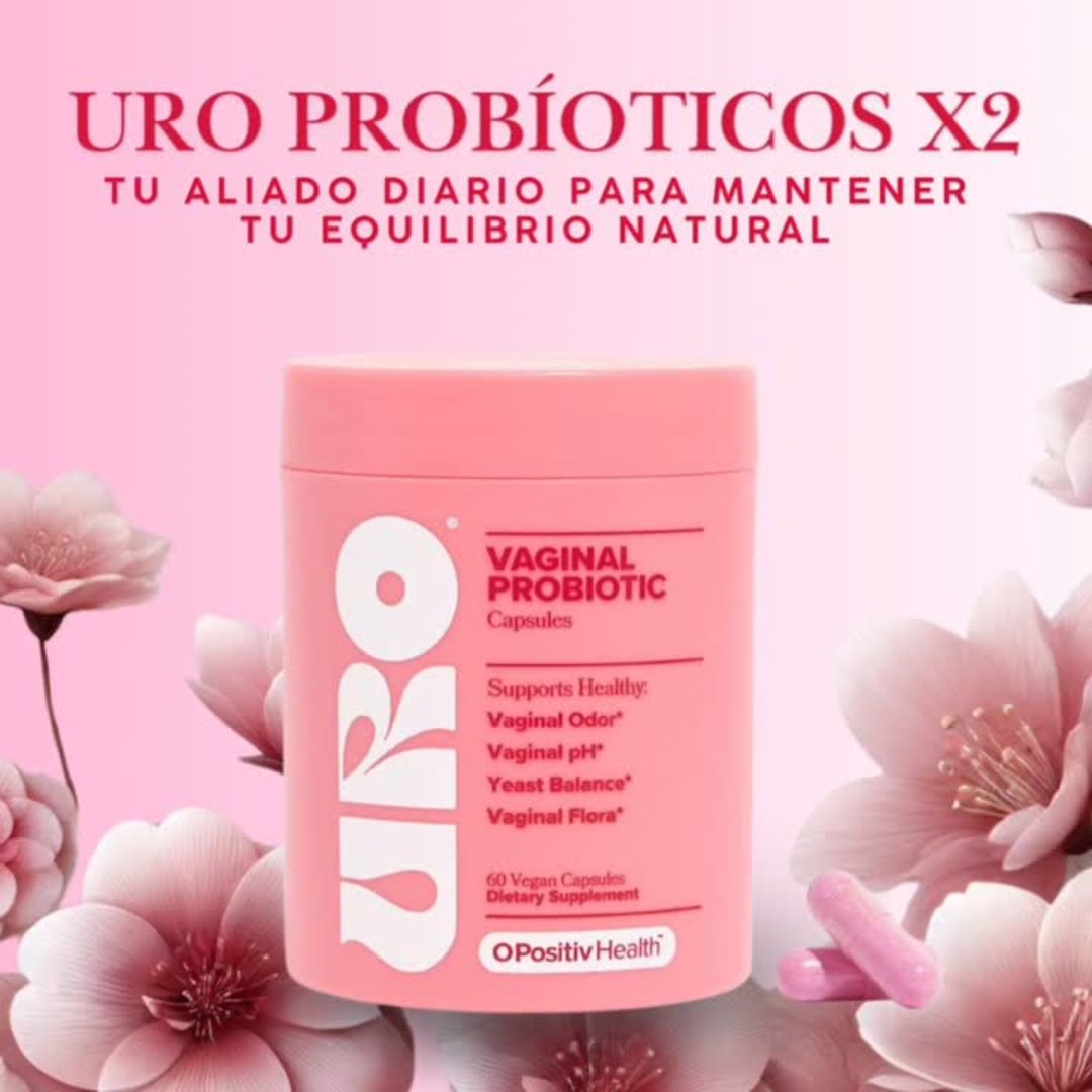 1 Frascos de Probiótico Vaginal URO