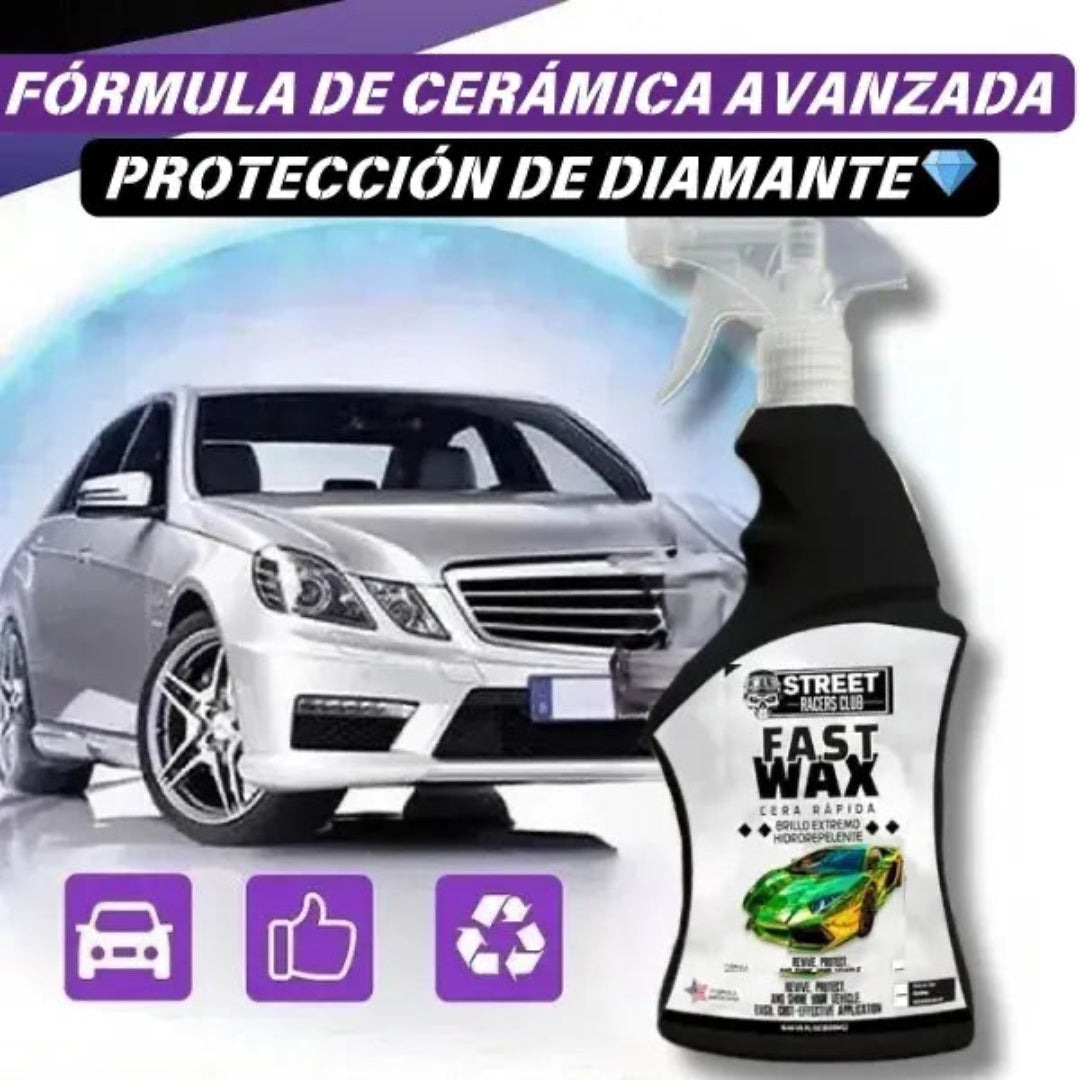 Super Porcelanizador Cera Auto FAST WAX (600 ml)