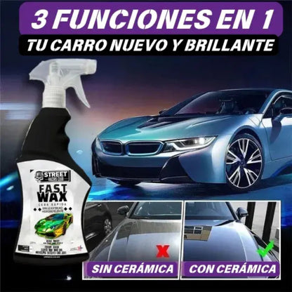 Super Porcelanizador Cera Auto FAST WAX (600 ml)
