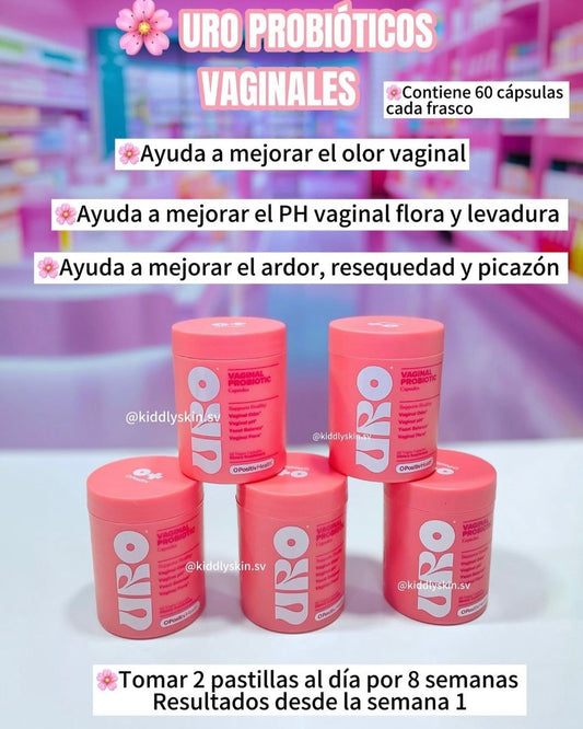 1  Frascos de Probiótico Vaginal URO